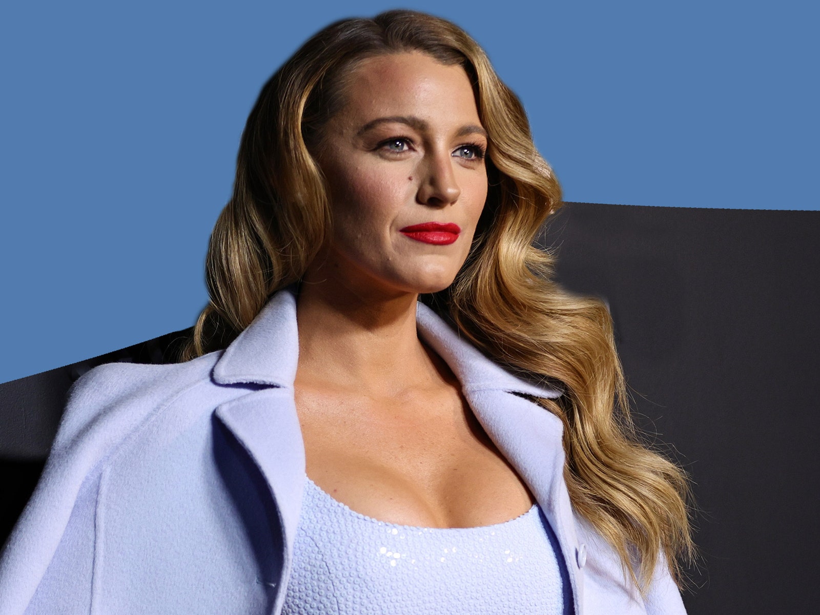 Blake Lively elevated her flirty corset dress with a power-clashing bag