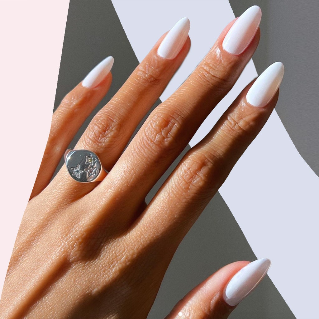 ‘Coconut milk’ nails will magically boost the look of your summer tan